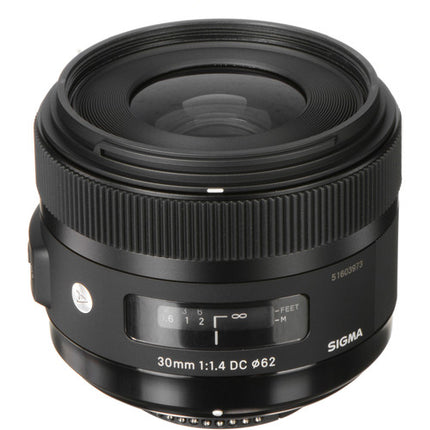 Sigma 30mm f-1.4 DC HSM Art Lens for Nikon F