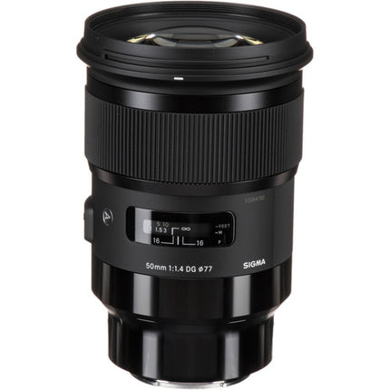 Sigma 50mm f-1.4 DG HSM Art Lens for Sony E