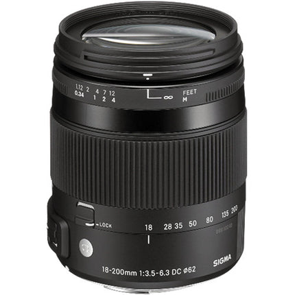 Sigma 18-200mm f/3.5-6.3 DC Macro OS HSM Lens For Nikon Digital Cameras