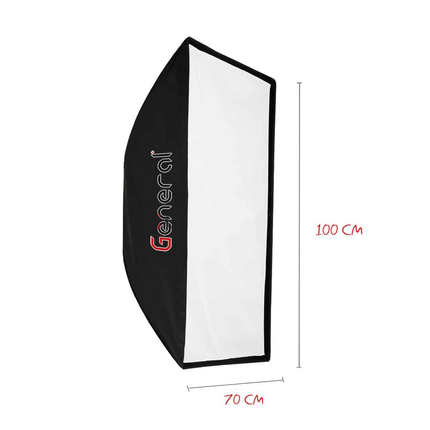 Softbox 70x100cm Rectangular Softbox with Bowens Mount Speedring and Bag