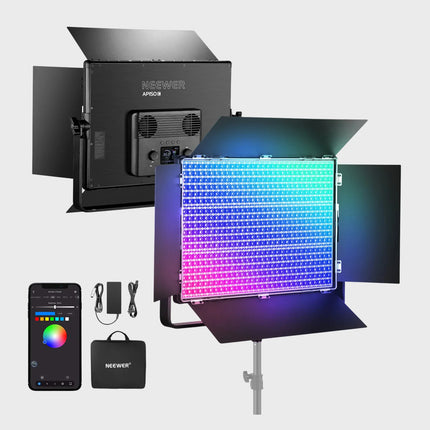 NEEWER AP150C 150W RGB LED Panel Video Light Kit